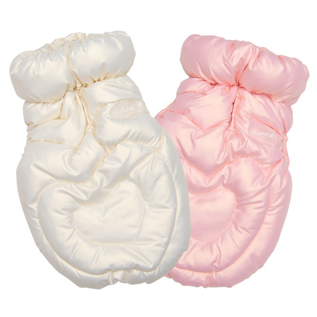 HEART FLUFFY PUFFER JACKET(PAYD-VT2152)